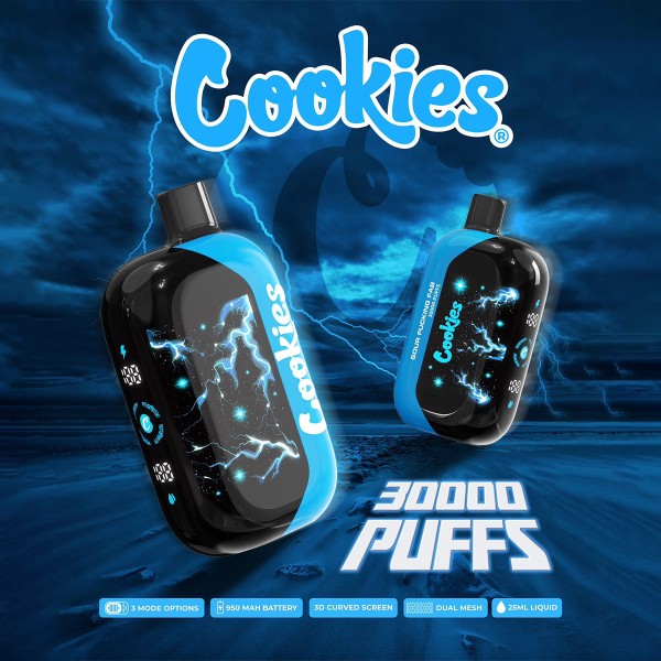 COOKIES 30000 PUFFS DISPOSABLE VAPE 5CT/DISPLAY